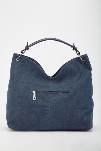 Large denim bag