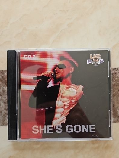 U2  CDr - She's Gone CD2. Popmart Tour. Landsdowne Road August 30,31 1997