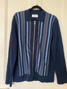 Mens Mr P. zip up sweater / cardigan