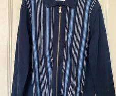 Mens Mr P. zip up sweater / cardigan