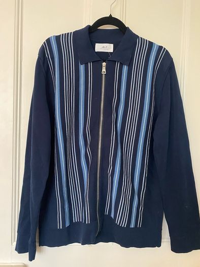 Mens Mr P. zip up sweater / cardigan