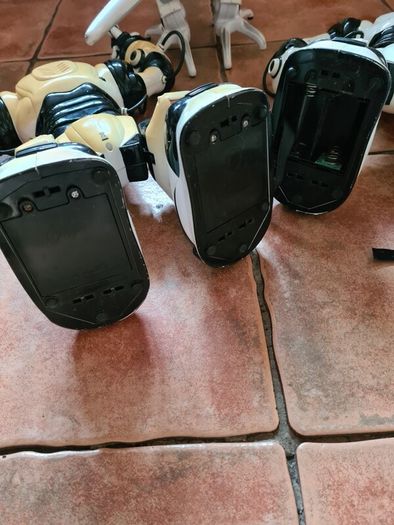 Wowwee RC Robosapian X 2 With Remotes + Roboraptor Dinosaur T Rex Robot For Parts Repair(GAR)