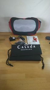 Casada Healthcare Twist2Go Cordless Shiatsu Massage Cushion with Heat & Car Adapter Boxed