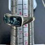 9ct White gold ring with 5 stones Aquamarine Image 5
