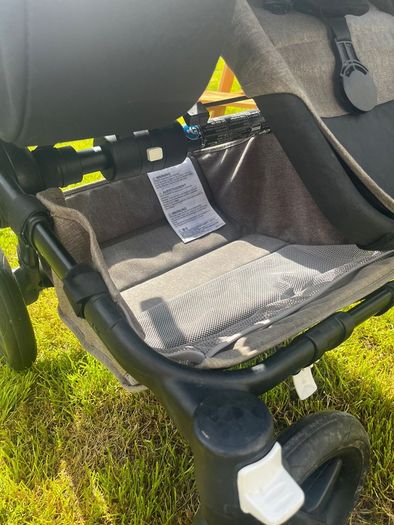 Bugaboo donkey buggy adaptable single/double mode