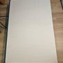 Teal fabric divan bed base with headboard Image 7