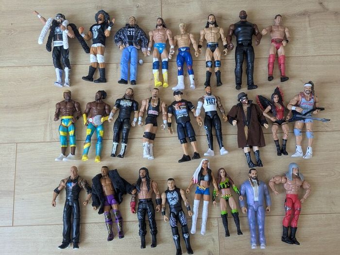 25 WWE Figures