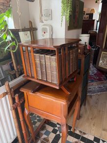 Edwardian Revolving Bookcase