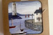 Denby pack of six light house coasters