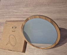 Sostrene Grene Scandi Wood Mirror (16cm) Brand New