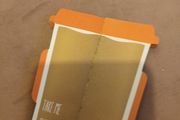 Mini coffee cup notebook