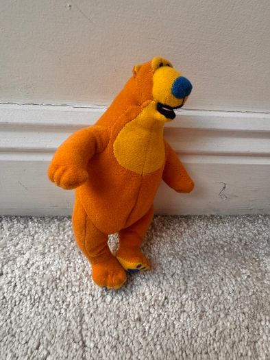 Bear in the Big Blue House Jim Hensons McDonalds 2002 Plush Soft approx. 16 cm. Used PLease see photos