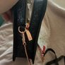 Skinny Dip champagne bag Image 4