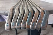 Lady's Wilson golf irons. Right handed clubs