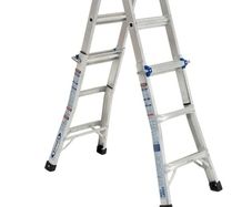 14ft Reach Height Multi-Position Ladder, 300lb load capacity 13ft Type IA MT-13