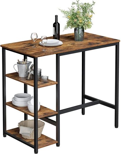 Bar Table With 3 Shelves- Free Delivery Nationwide