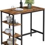 Bar Table With 3 Shelves- Free Delivery Nationwide Image 3