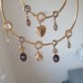 Swarovski crystal earrings hoops Image 2