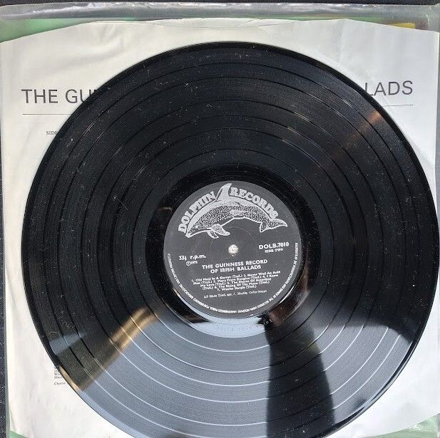 Dublin City Ramblers - The Guinness Record Of Irish Ballads Vinyl LP (1972) Original Irish Pressing EX+ Folk Trad