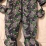 Waterproof Warm Fleece lined hooded Pram, Snow Suit & Mitten Image 4