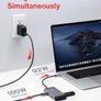 iVanky USB 3.1 Type-C (7-in-One) Mini Docking Station Power Delivery/HDMI UHD 4K/Card Reader/Gigabit Ethernet (Brand New/Warranty) Image 4