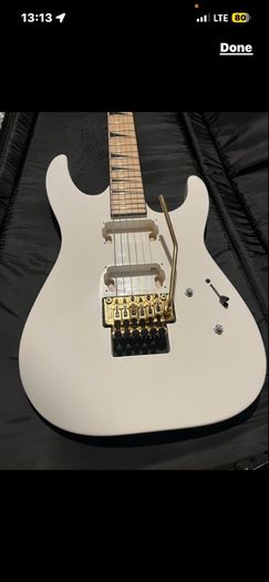 Jackson soloist SLXM electric guitar body parts