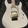 Jackson Soloist SLXM DX in Snow White electric guitar body without pickups gold FLOYD ROSE SPECIAL TREMOLO electric guitar parts accessories Image 5