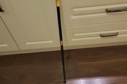 Walking stick gold handle