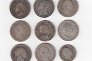 G.B. 9 x 92.5% Silver Coins ( no.496)