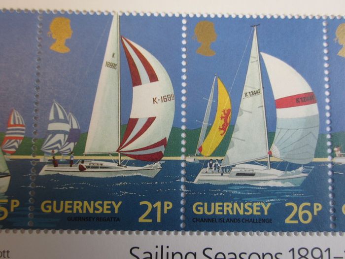 1991 Guernsey Yacht Club - Mini Sheet