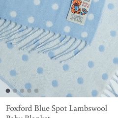 foxford baby blanket