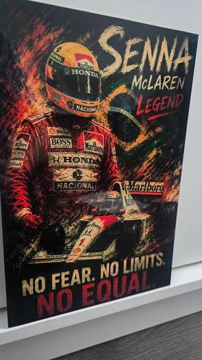 Metal tin sign
