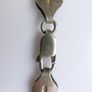 Vintage 925 Sterling Silver 5 Strands Braided Made in ITALY Necklace, length 18" - 16,1g Image 7