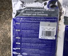 Grout - grey x3 4kg bags