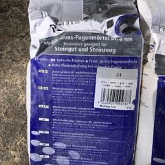 Grout - grey x3 4kg bags