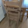 Solid Wood Dining Table and 4 Chairs Set Image 4
