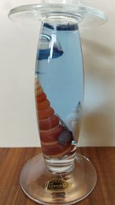 Vintage Handblown "Traumlicht" Encased Candleholder