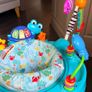 Baby Jumperoo Bouncer, Baby Einstein Ocean Explorers Activity Jumper, Excellent Condition Image 4