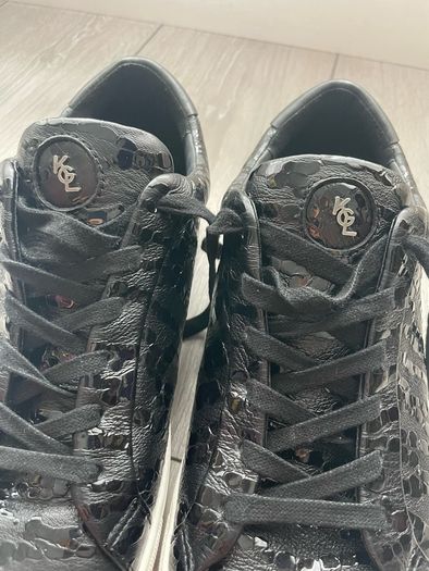 Kurt Geiger London Laney Croc Trainers