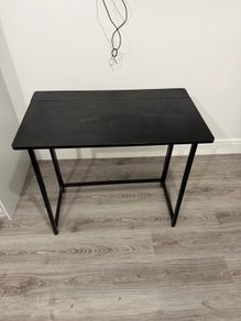 Fold away desk black from Amazon