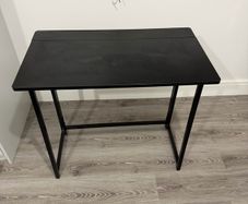 Fold away desk black from Amazon
