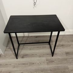 Fold away desk black from Amazon