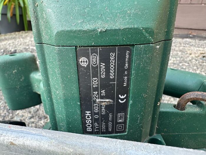 Bosch corded circular saw light domestic use only