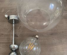 Glass Globe Pendant Light