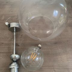 Glass Globe Pendant Light