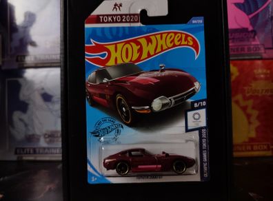 Toyota 2000 GT ! Karate !  from Olympic Games Tokyo 2020 Series ! Hot Wheels ! Mattel !