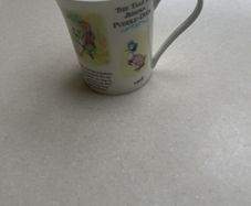 Vintage Beatrix Potter jemima puddle duck mug