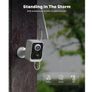PEEIPM Security Cameras Wireless Outdoor with Battery, Solar Cameras for Home Security Outside, Otudoor Camera with Color Night Vision, AI Detection, 2-Way Talk, IP66 Waterproof, SD Card/Cloud Storage Image 4
