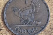 Ireland 1942, 1 Penny - free standard postage