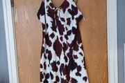 Primark Cow Slip  Pattern Dress.   S. 20. B.N.W.T